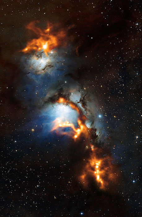 عکس سحابی NGC 2068